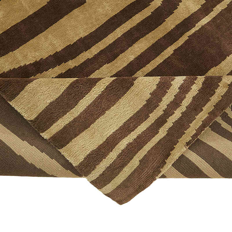 New Contemporary Hand-Knotted Rug - K0082441