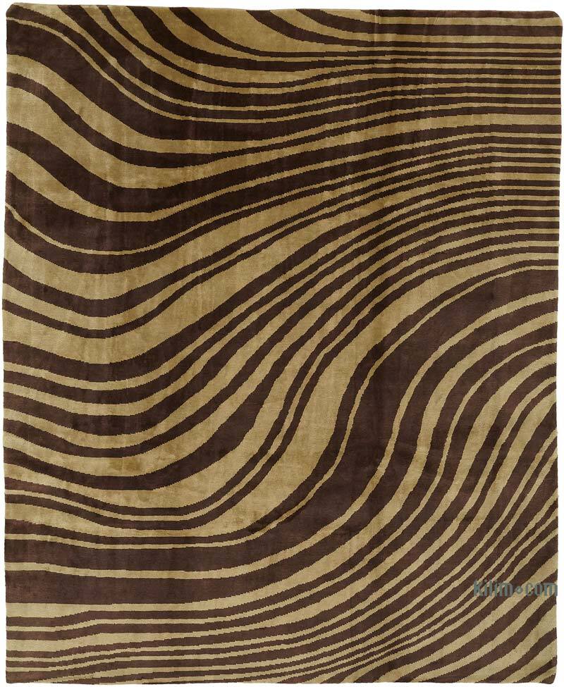 New Contemporary Hand-Knotted Rug - K0082441