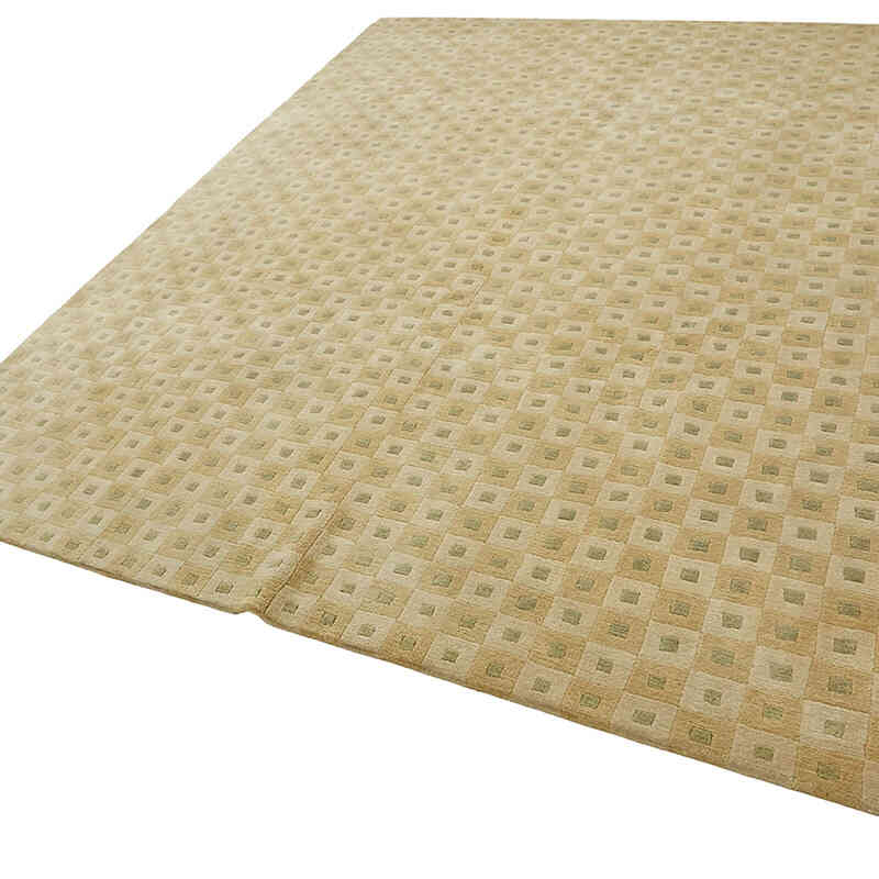 New Contemporary Hand-Knotted Rug - K0082443