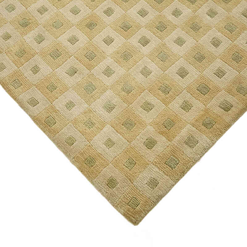 New Contemporary Hand-Knotted Rug - K0082443