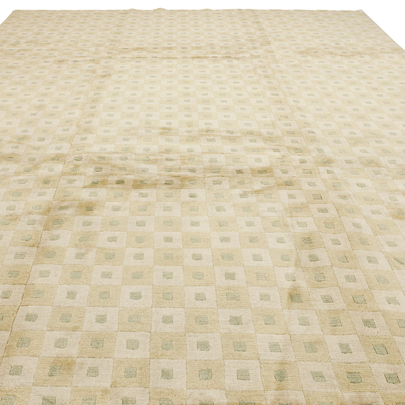 New Contemporary Hand-Knotted Rug - K0082443