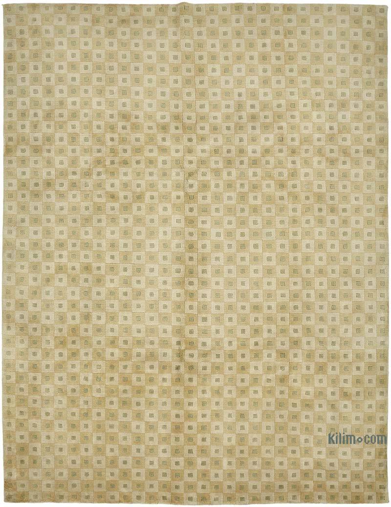 New Contemporary Hand-Knotted Rug - K0082443