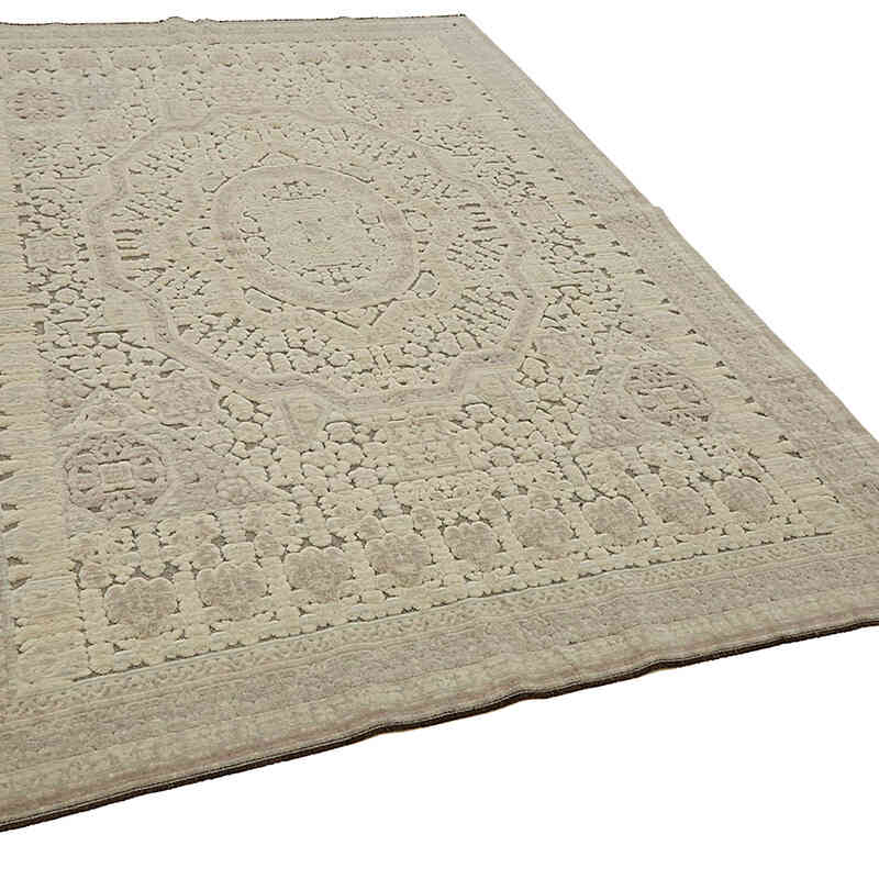 Natural Fiber New Turkish Rug - K0082450