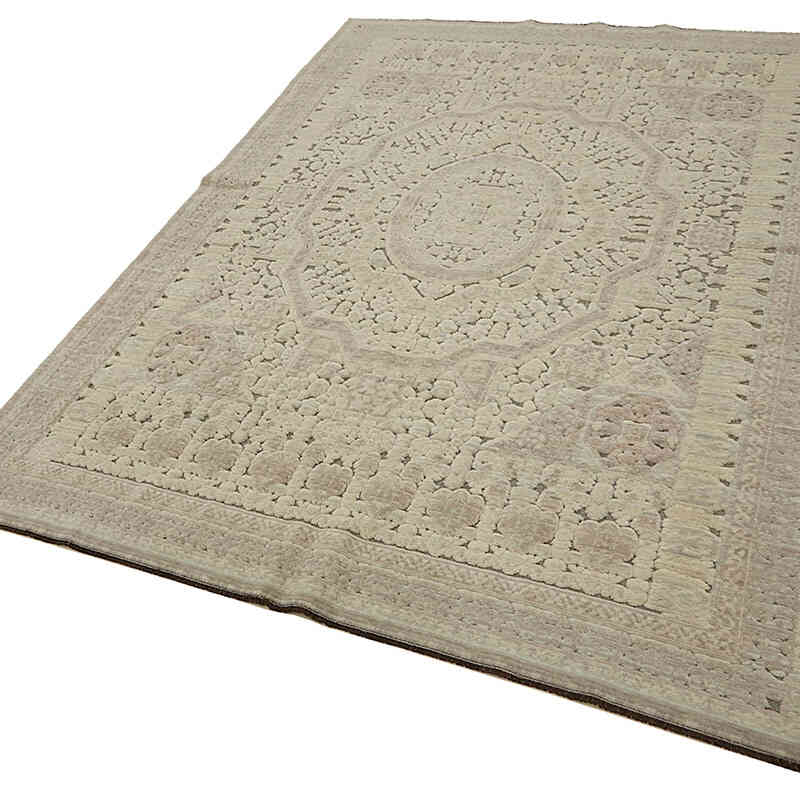 Natural Fiber New Turkish Rug - K0082450