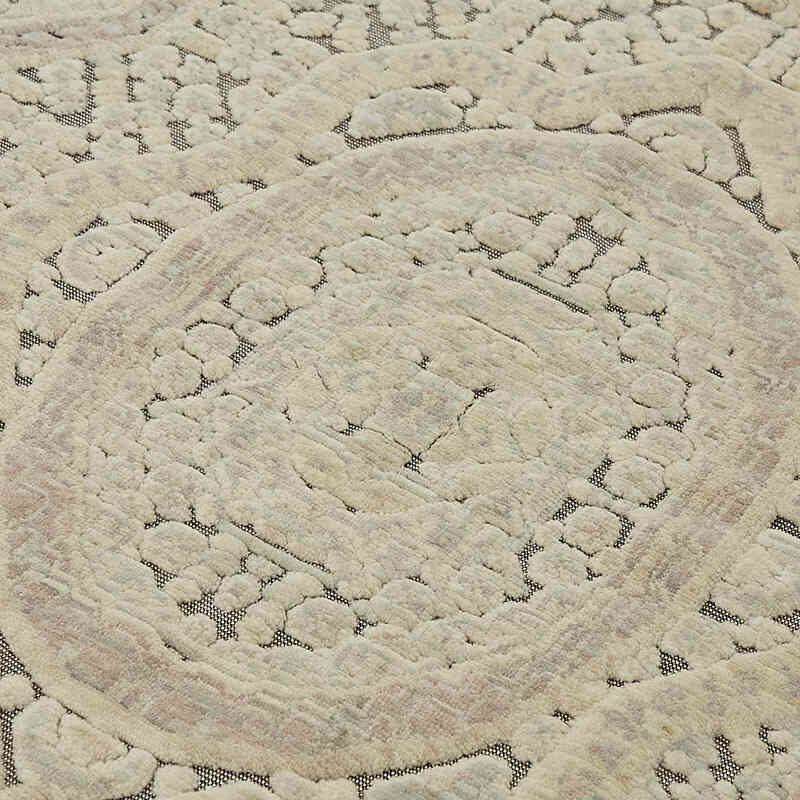 Natural Fiber New Turkish Rug - K0082450