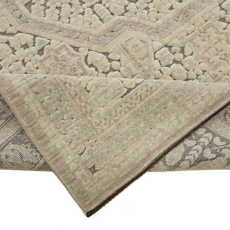 Natural Fiber New Turkish Rug - K0082450