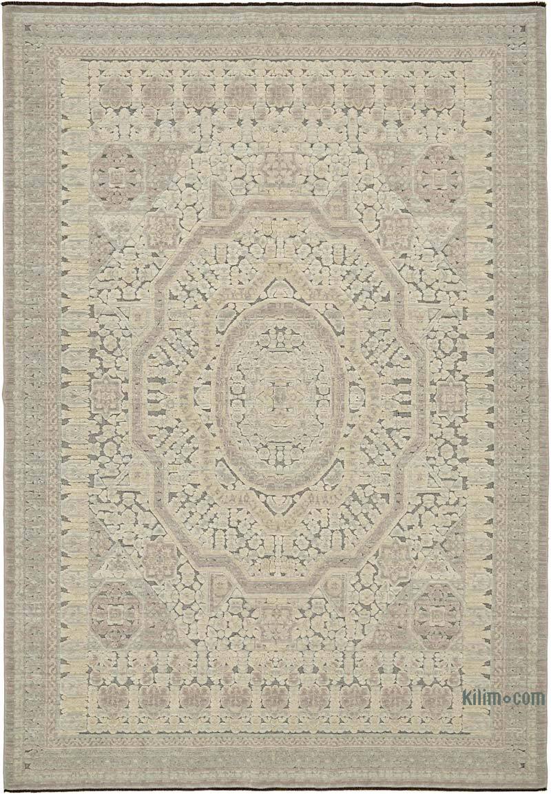 Natural Fiber New Turkish Rug - K0082450