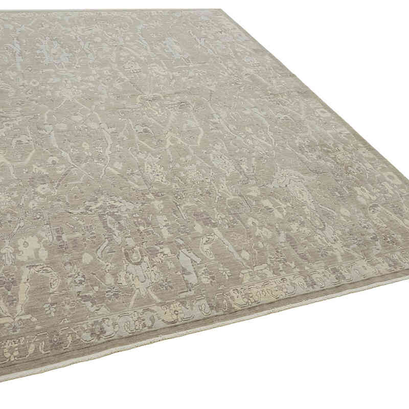 Natural Fiber New Turkish Rug - K0082460