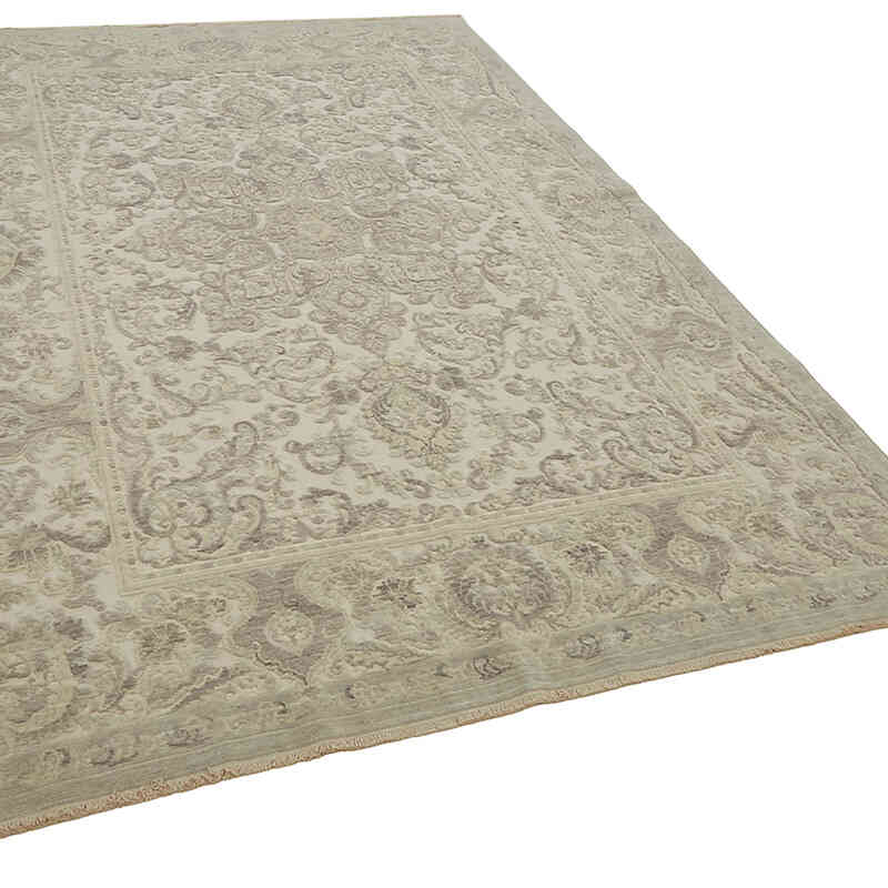 Natural Fiber New Turkish Rug - K0082465