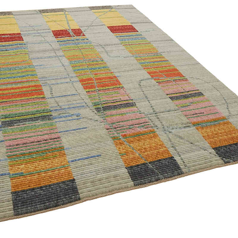 New Contemporary Wool Rug - K0082478