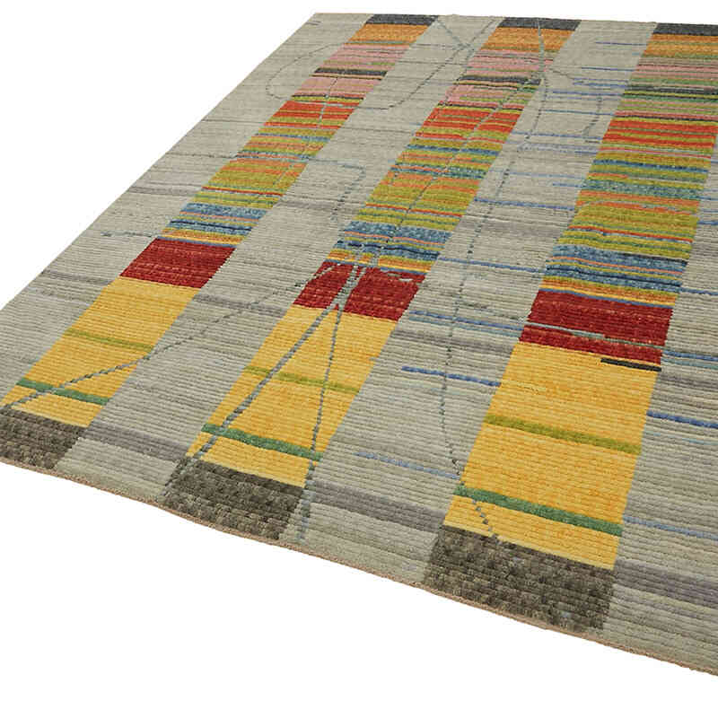 New Contemporary Wool Rug - K0082478