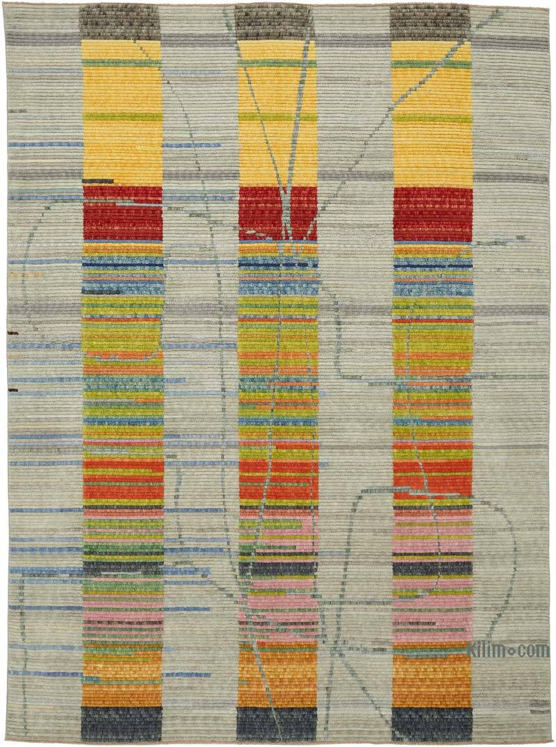 New Contemporary Wool Rug - K0082478
