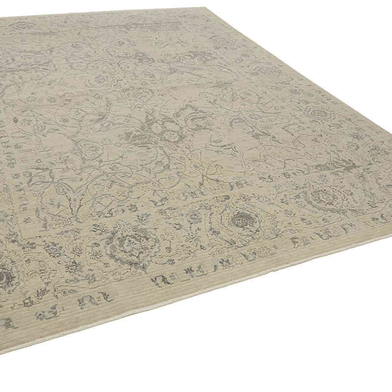 Natural Fiber New Turkish Rug - K0082524