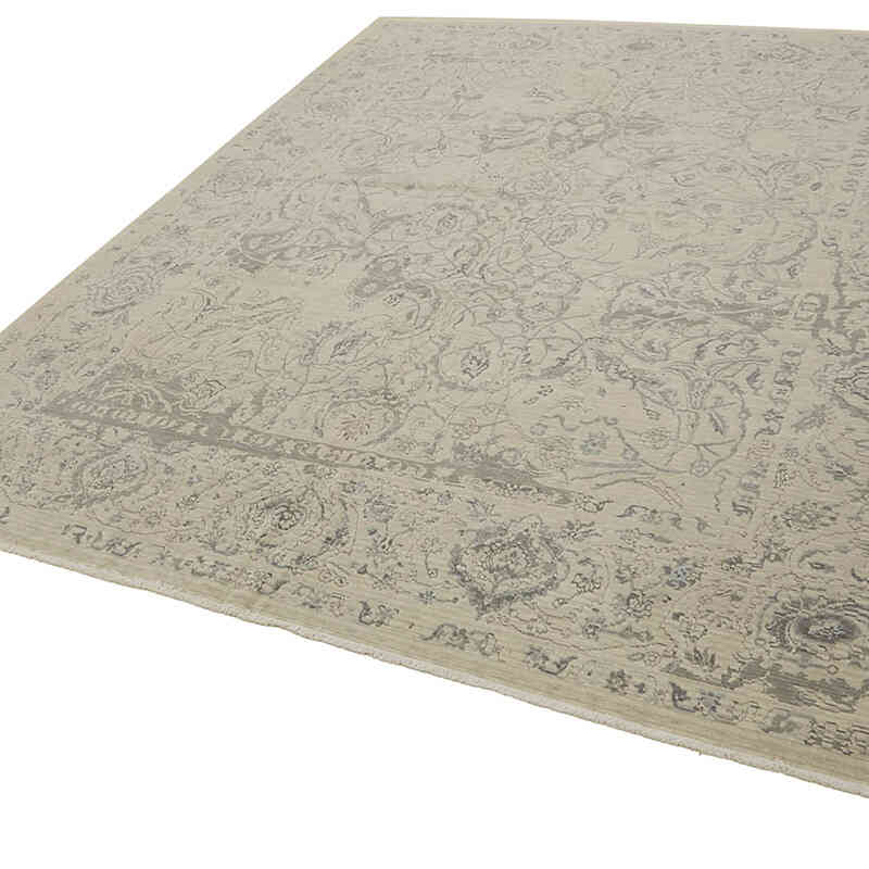 Natural Fiber New Turkish Rug - K0082524