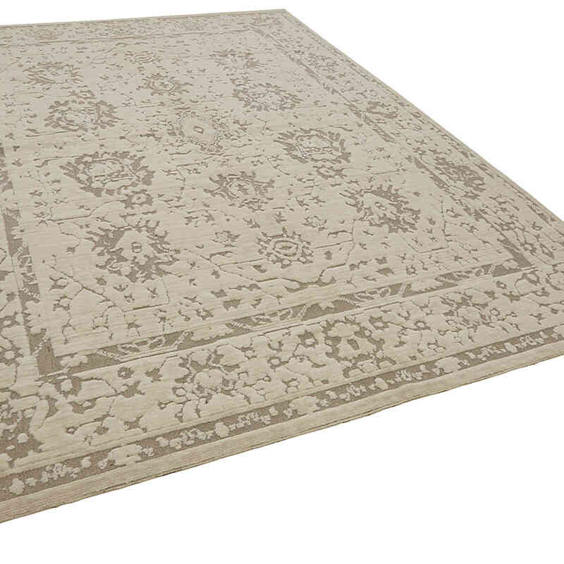 Natural Fiber New Turkish Rug - K0082533