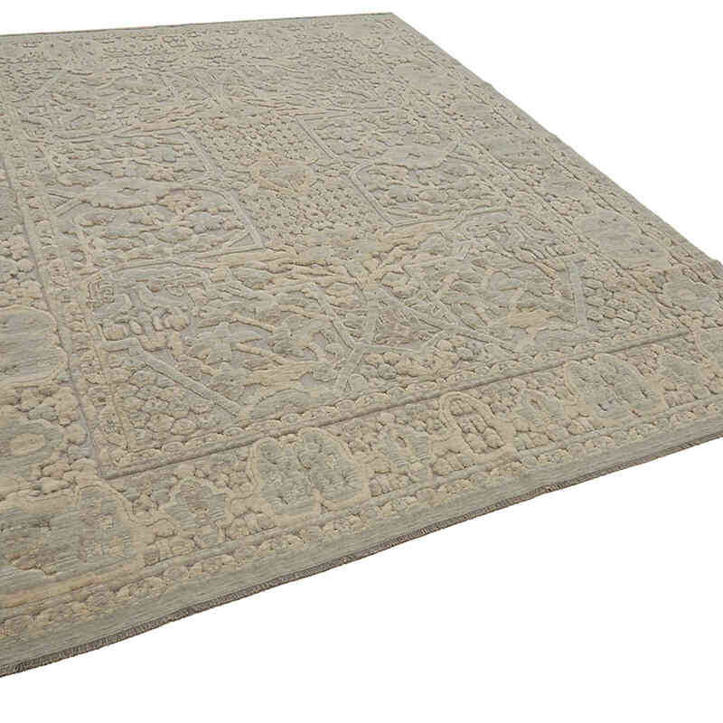 Natural Fiber New Turkish Rug - K0082543