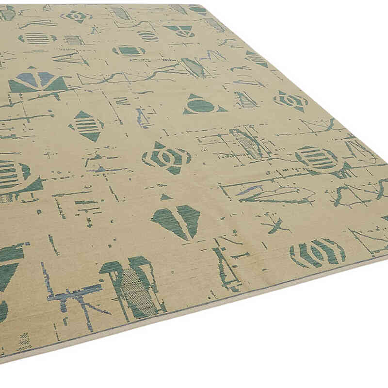 Nueva Alfombra Contemporánea de Lana - K0082545