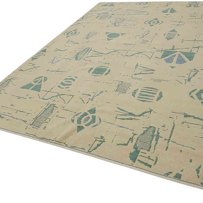 Nueva Alfombra Contemporánea de Lana - K0082545
