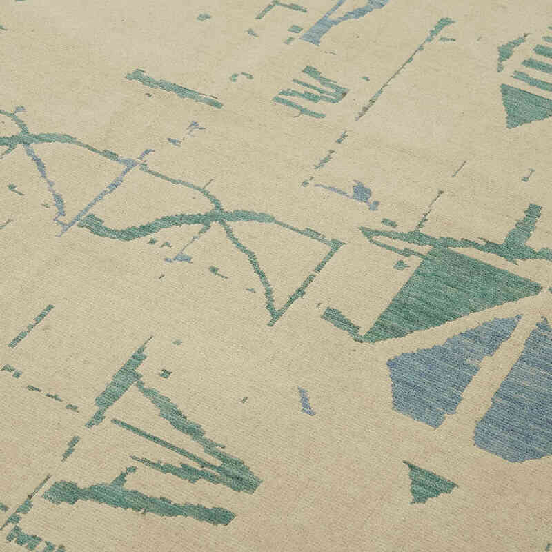 Nueva Alfombra Contemporánea de Lana - K0082545