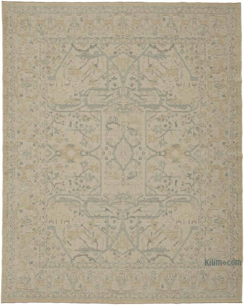 Natural Fiber New Turkish Rug - K0082548