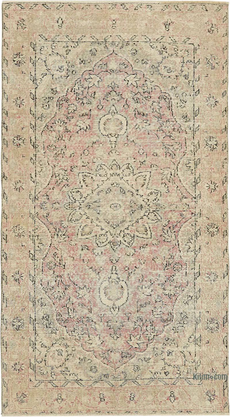 El Dokuma Vintage Halı - 115 cm x 204 cm - K0082614