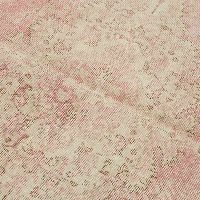 Alfombra Vintage Turca Anudada a Mano - 113 cm x 208 cm - K0082616