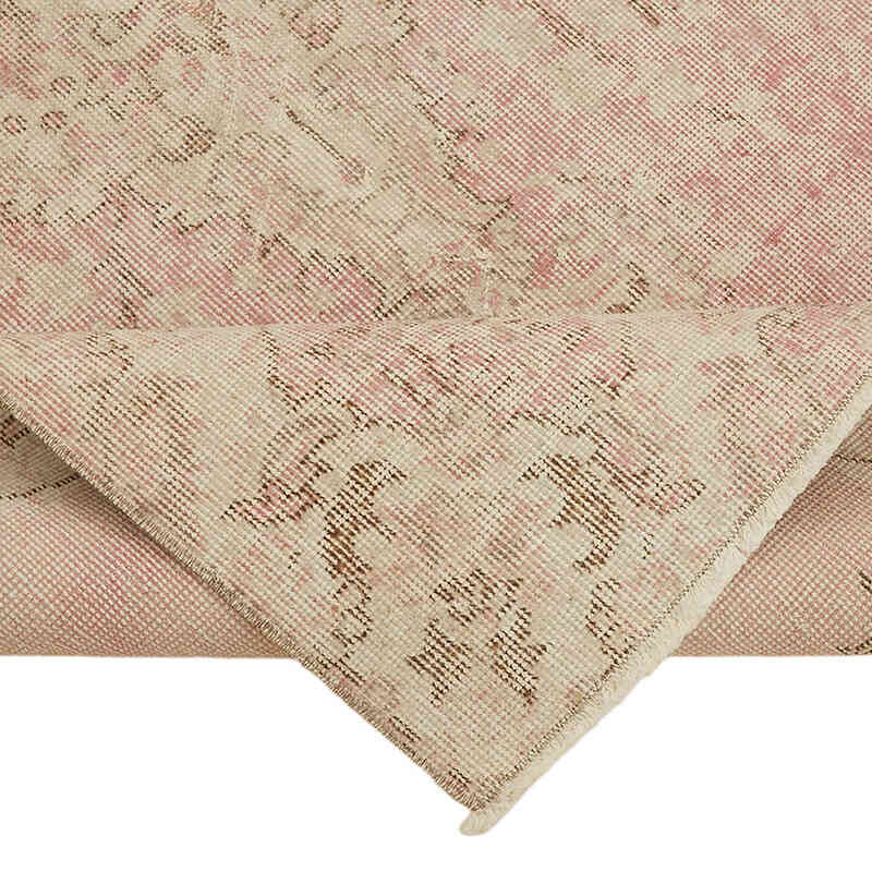 Alfombra Vintage Turca Anudada a Mano - 113 cm x 208 cm - K0082616