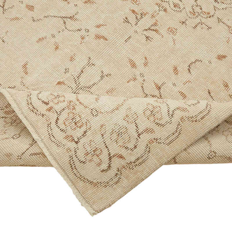 Alfombra Vintage Turca Anudada a Mano - 122 cm x 204 cm - K0082617