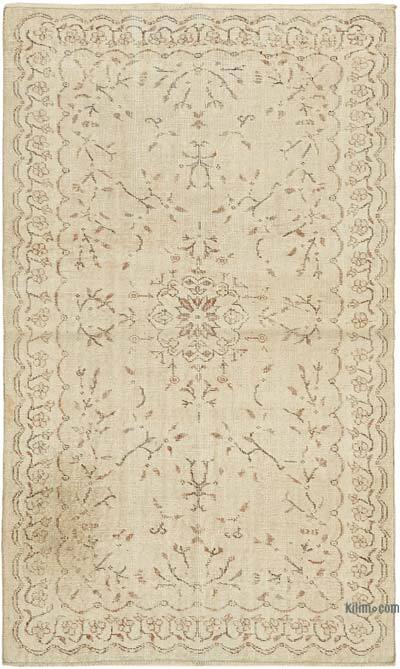Vintage Turkish Hand-Knotted Rug - 4'  x 6' 8" (48" x 80")
