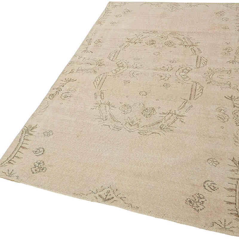 Vintage Turkish Hand-Knotted Rug - 3' 11" x 7'  (47" x 84") - K0082618
