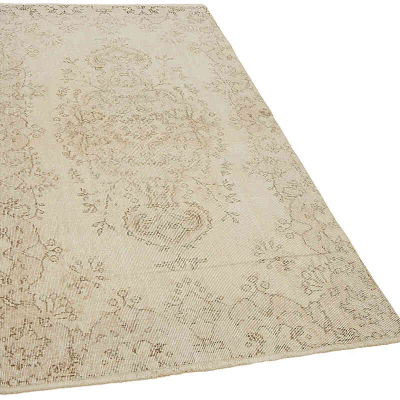 Vintage Turkish Hand-Knotted Rug - 3' 7" x 6' 8" (43" x 80") - K0082619