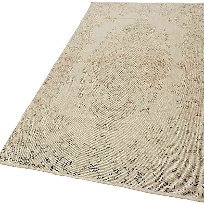 Vintage Turkish Hand-Knotted Rug - 3' 7" x 6' 8" (43" x 80") - K0082619