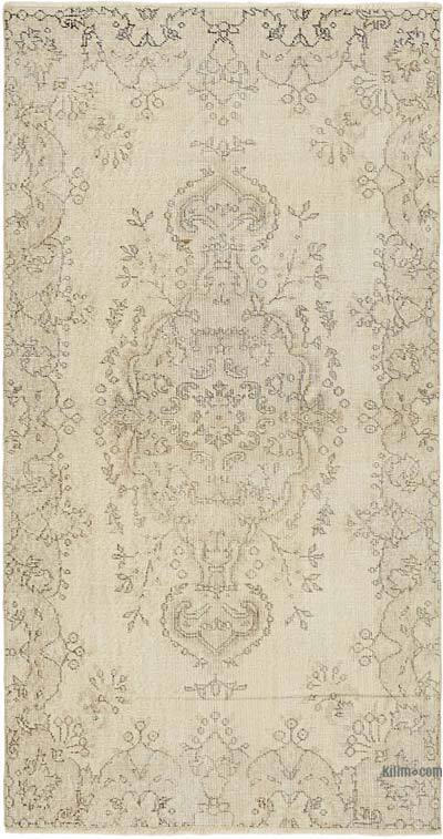 El Dokuma Vintage Halı - 110 cm x 203 cm