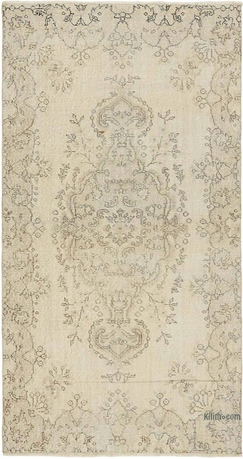 Vintage Turkish Hand-Knotted Rug - 3' 7" x 6' 8" (43" x 80") - K0082619