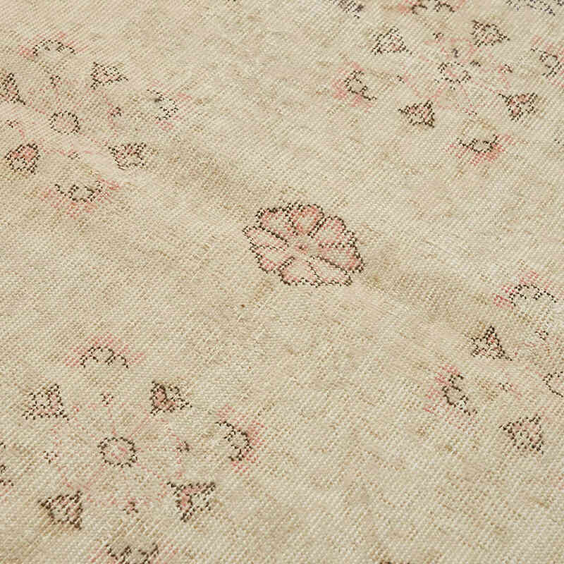 Alfombra Vintage Turca Anudada a Mano - 118 cm x 202 cm - K0082620