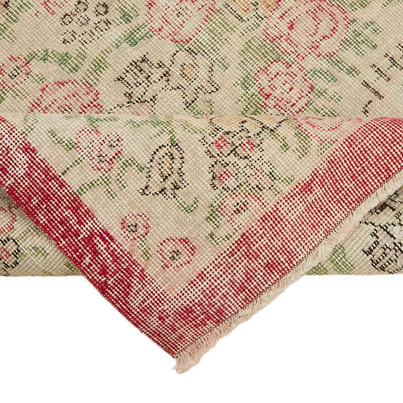 El Dokuma Vintage Halı - 106 cm x 194 cm - K0082621