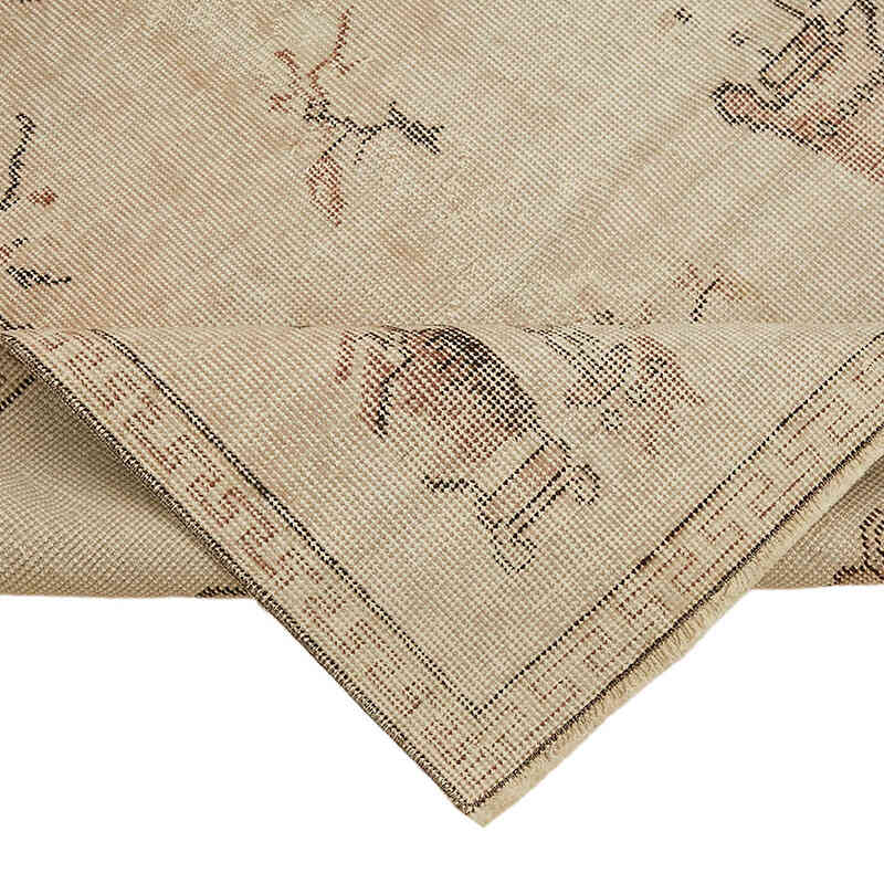 El Dokuma Vintage Halı - 111 cm x 221 cm - K0082622