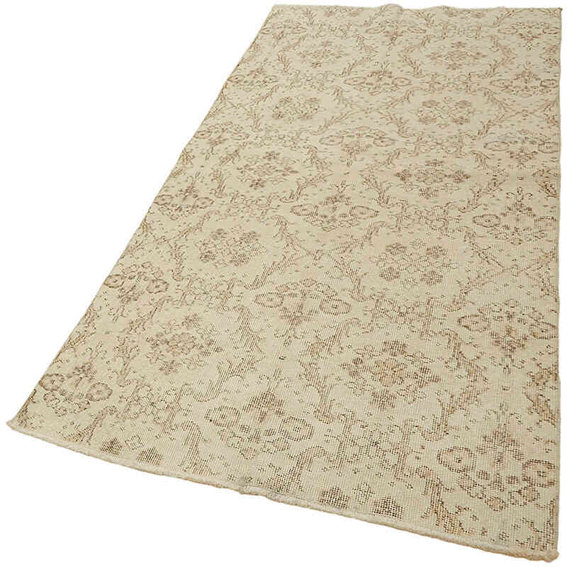 Vintage Turkish Hand-Knotted Rug - 3' 6" x 7'  (42" x 84") - K0082623