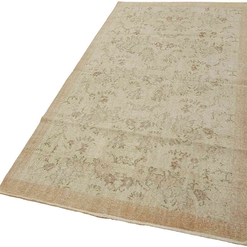 El Dokuma Vintage Halı - 104 cm x 201 cm - K0082625