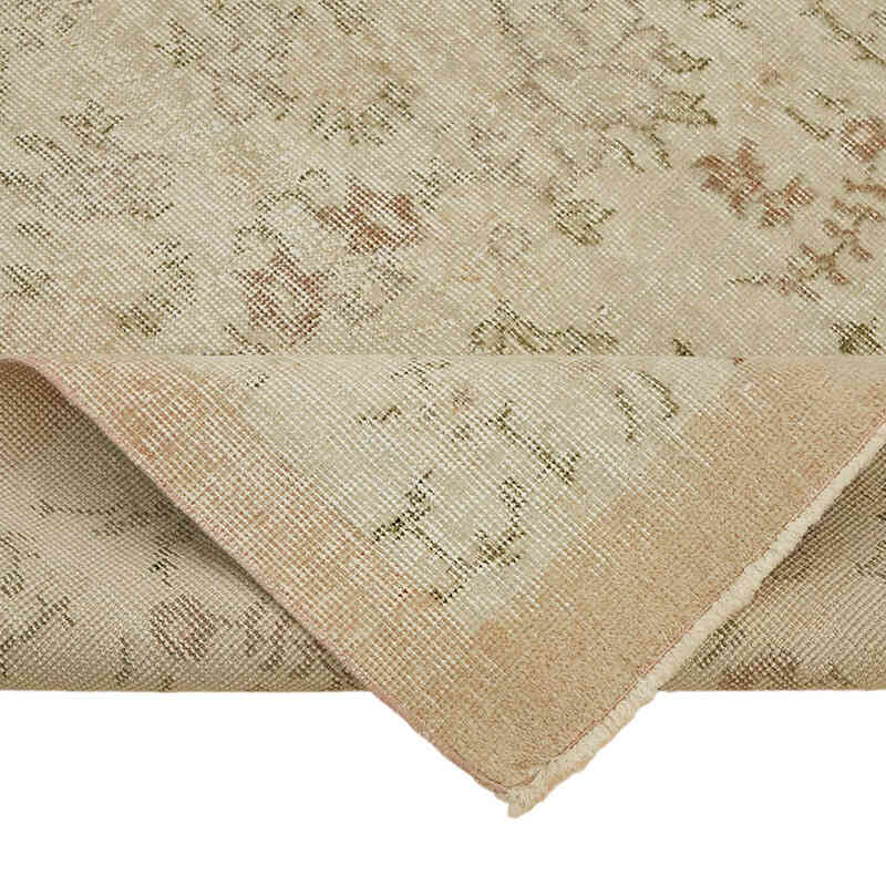 El Dokuma Vintage Halı - 104 cm x 201 cm - K0082625