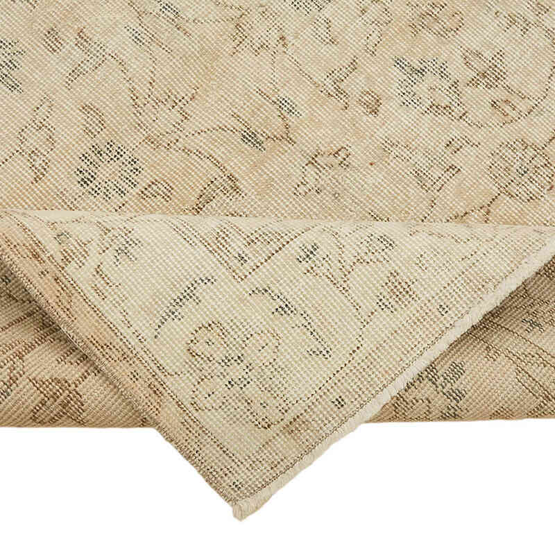 Alfombra Vintage Turca Anudada a Mano - 116 cm x 191 cm - K0082626