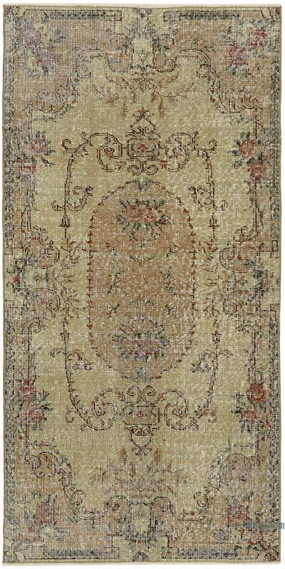 Alfombra Vintage Turca Anudada a Mano - 88 cm x 173 cm