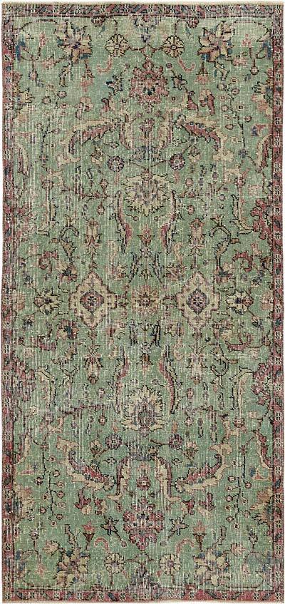 Alfombra Vintage Turca Anudada a Mano - 83 cm x 175 cm