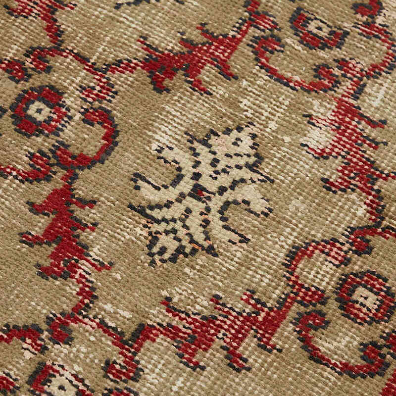 El Dokuma Vintage Halı - 74 cm x 135 cm - K0082638