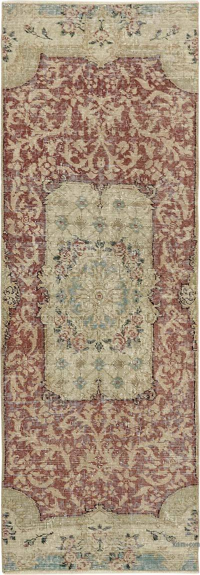 Vintage Turkish Hand-Knotted Rug - 2' 4" x 6' 6" (28" x 78")