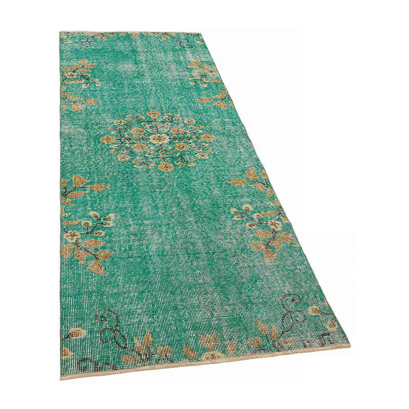 Vintage Turkish Hand-Knotted Rug - 2' 9" x 7' 3" (33" x 87") - K0082649