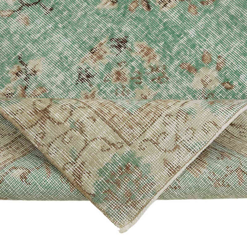 Alfombra Vintage Turca Anudada a Mano - 109 cm x 181 cm - K0082650