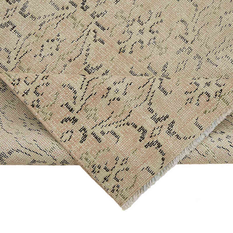 Alfombra Vintage Turca Anudada a Mano - 113 cm x 166 cm - K0082651