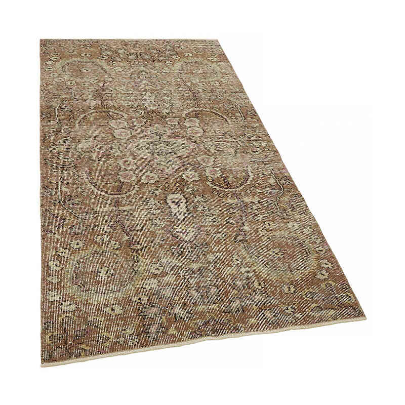 El Dokuma Vintage Halı - 101 cm x 195 cm - K0082655