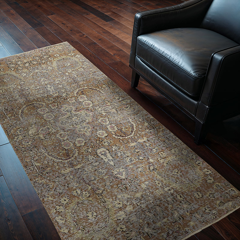 Vintage Turkish Hand-Knotted Rug - 3' 4" x 6' 5" (40" x 77") - K0082655